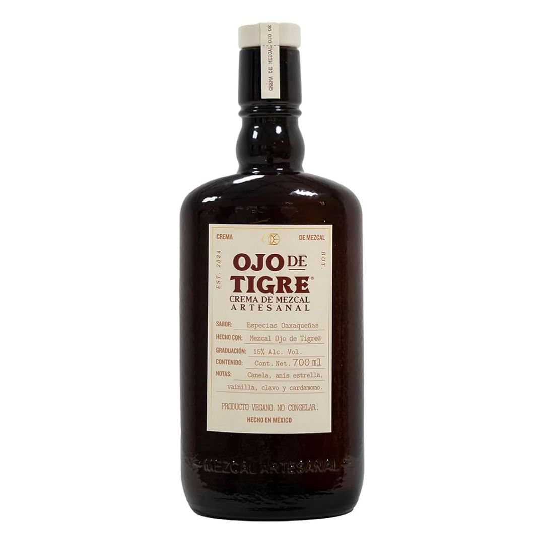 CREMA DE MEZCAL OJO DE TIGRE 700ML.