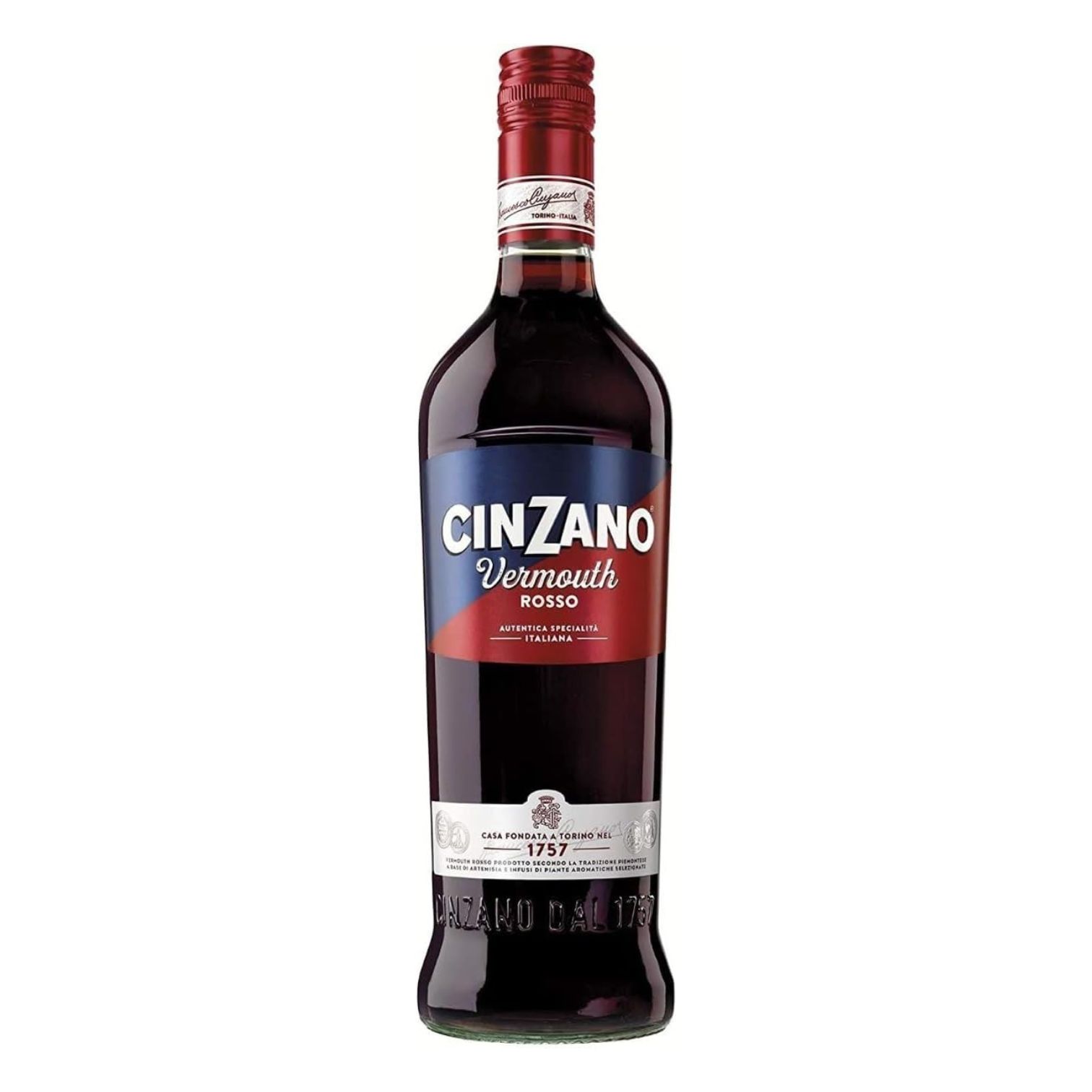 APERITIVO CINZANO ROJO 750ML.