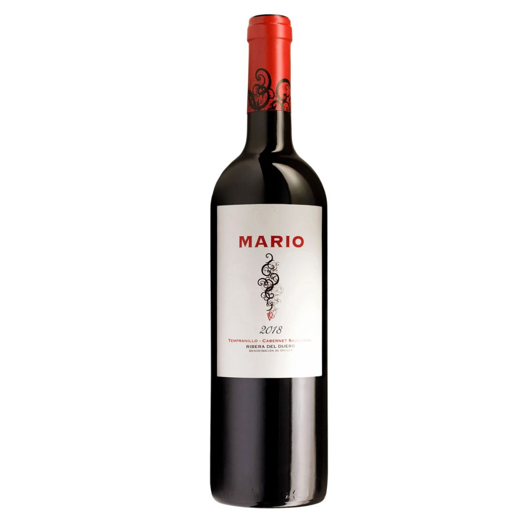 VINO TINTO MARIO TEMPRANILLO- CABERNET 750ML.