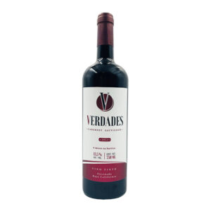 VINO TINTO VERDADES CABERNET 750ML.